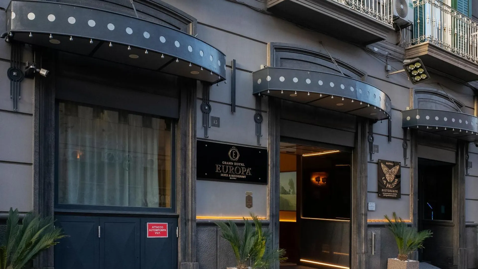 Grand Hotel Europa & Restaurant Naples Italy
